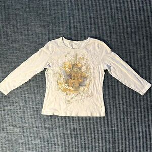 Women's long sleeve graphic shirt